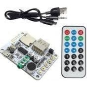Resim Sineparelektronik-Bluetooth Ses Alıcılı Mp3 Çözücü Kart + Kızılötesi Kumanda 