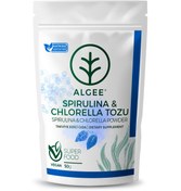 Resim Spirulina & Chlorella Tozu 50g | Süper Gıda Karışımı – Katkısız & Vegan | ALGEE® 
