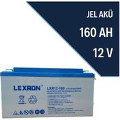 Resim Lexron LXR160K Jel Akü 12V 160Ah 522x240x215MM 