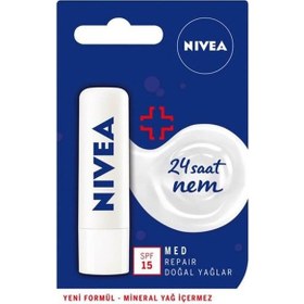 Resim Nivea Lip Med Repair Dudak Bakım Kremi 