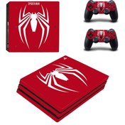 Resim Kt Grup Spiderman Playstation 4 Pro Full Sticker Kaplamalar 