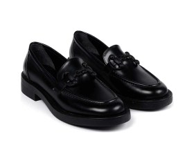 Resim Bestello Tokalı Termoplastik Loafer 281-128 Kadın Ayakkabı Siyah 