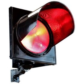 Resim Hayat Trafik Power Ledli Tekli Sinyal Verici, Trafik Lambası 200 mm 