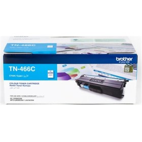 Resim Brother TN-466C 6.500 Sayfa Cyan Mavi Toner HL-8360 MFC-8690 