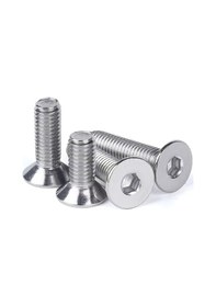 Resim Havşa Başlı İnox İmbus 10.9 Dın 7991 A2 Paslanmaz Çelik Civata M10x25 Mm 5 Adet 