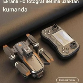 Resim JS26H 4K Drone, LCD Kumandalı, Fırçasız Motor, Akıllı Engel Kaçınma, Katlanabilir Drone, Uzun Uçuş Süresi, Profesyonel RC Drone 