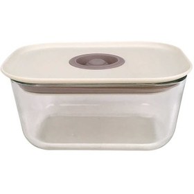 Resim Neoflam Fika Clik Bej Dikdörtgen Saklama Kabı 470 ml 