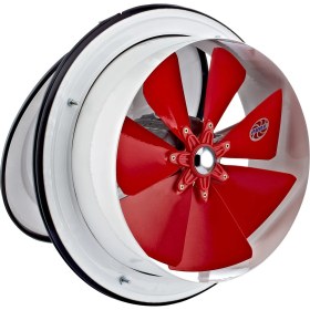 Resim Ayas 16 cm çap KTA-160-4K-M 1400 D/D 220/230 volt Monofaze Kapaklı Tip Aspiratör 