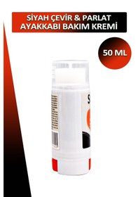 Resim Silver Siyah Çevir Parlat Ayakkabı Bakım Kremi 50 Ml Siyah 