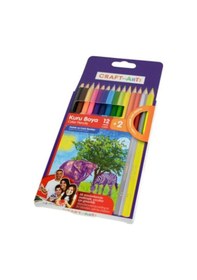 Resim Craft And Arts 12+2'li İnce Kuru Kalem Boya Seti 