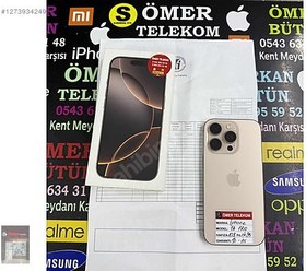 Resim Apple iPhone 16 Pro İkinci El TR | 128 GB | Çöl Titanyum 