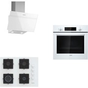 Resim Siemens Beyaz 3 Lü Ankastre Set 170 ( HB012FBW1T - EO7C2PP30O - LC63KPJ20T ) 67 cm Ocak 