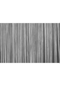 Resim İp Zincir Beyaz Renk Hazır Düğmeleri Dikilmiş İp Perde En 180 Cm Boy 280 Cm Beyaz 