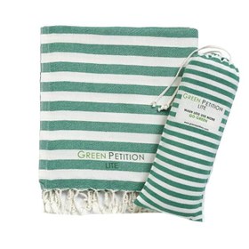 Resim Green Petition Mare Unisex Siyah Peştemal 