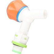 Resim Tenfowee 2 Adet Ppr Plastik Soğuk Su Kraanı - G1/2 Dış Rosetli, Dayanıklı, Tersaneler/waşhalar İçin, Su Tasarruflu, Kolay Kurulum 