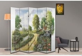 Resim Doğa Temalı Özel Tasarım Paravan Room Divider PRV1104, 180 x 180 