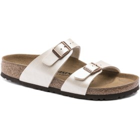 Resim Birkenstock Sydney Bf 1016171 Kadin Terlik Beyaz 