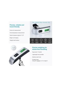Resim Elektronik El Bagaj - Valiz Tartısı , Bavul Kantarı Çok Renkli 