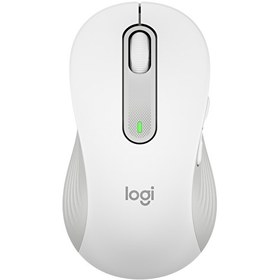 Resim M650 L Signature Sol El için Kablosuz Tam Boyutlu Beyaz Mouse 