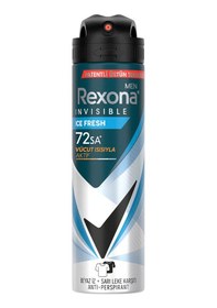 Resim Rexona Men Erkek Sprey Deodorant Invisible Ice Fresh 150 Ml 3 Adet 