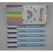 Resim Scrikss Smoothie Jel Kalem 0.7mm Mavi (5adet) 