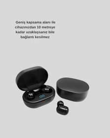 Resim Titanyum Hoparlörlü Kablosuz Bluetooth Kulaklık 