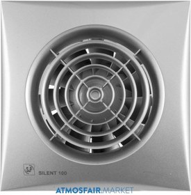 Resim Silent - 100 Cz Silver - 100 'Lük Banyo Fanı 