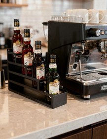 Resim VODİNOX 4 Katlı Bölmeli Şurup ve Sos Standı Cafe Bar Restaurant Otel Endüstriyel 