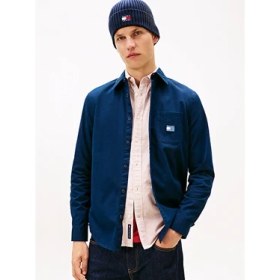 Resim Tommy Hilfiger Erkek Tjm Yıkanmış Twill Gömlek 