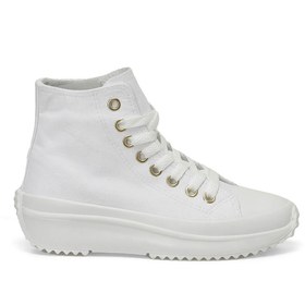 Resim Butigo 24S-042 4FX Beyaz Kadın Sneaker 