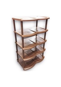 Resim Özgen Ayakkabılık 5'li Kahverengi 