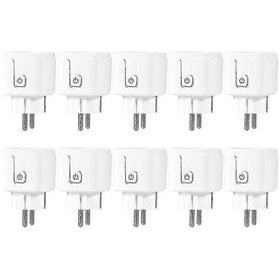 Resim Kolay Siri Ses Kontrolü İçin Kablosuz Adaptörlü Homekit Uyumlu Wifi Akıllı Priz - Kaiyi 