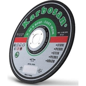 Resim Karbosan Sc Mermer Kesme 180 x 3.0 x 22 