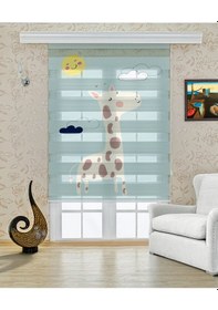 Resim Perdecizade Enxboy Zürafa Dijital Baskılı Zebra Perde-cocuk Odası-stor Perde Tycd2d2266a69c8b369841600 Renkli 