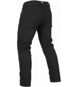 Resim 4riders Patrol Cordura Denim Korumalı Kadın Motosiklet Kot Pantolonu Siyah 