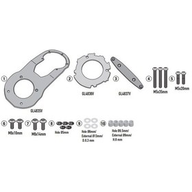 Resim Kappa Bf60k Depoüstü Çanta Aparatı Yamaha Tek Renk 