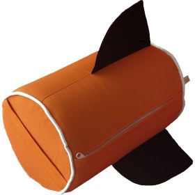 Resim Akat Cosy Roket Turuncu Minder-Puf 
