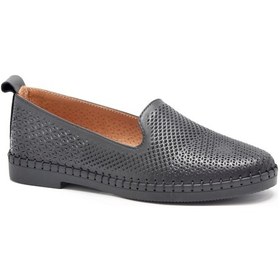 Resim Gedikpaşalı Mrn 23Y 210 Siyah Bayan Ayakkabı Babet Siyah 