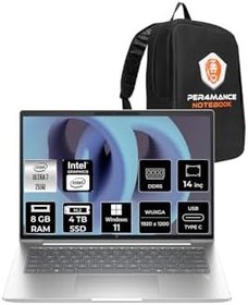 Resim HP EliteBook 6 G1i Ultra 7 255U 16GB 256GB SSD Intel Graphics 14" WUXGA W11H Notebook & PER4 Çanta 