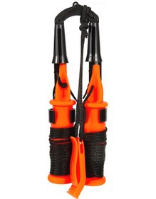 Resim Yuntech01 Buz Tırmanışı İçin Dayanıklı Çelik Buz Kazması - Siyah İpli 91g Siyah 