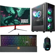 Resim Dragos DRX3808 Ryzen 5 5600 32GB Ram 512GB M.2 Nvme SSD 8gb RTX3070 27'' Curved Freedos Oyuncu Bilgisayarı 