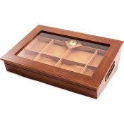 Resim Falco Açık Kahve Humidor 