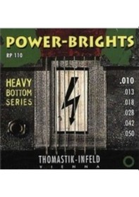 Resim Thomastik Rp110 Power Brights Elektro Gitar Teli 10-50 