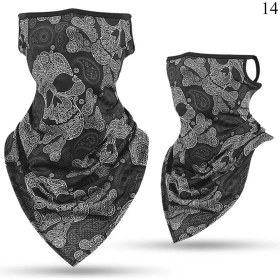 Resim Chaoduo Shop Stil A 14 Stili Ourdoor Buz Ipek Üçgen Eşarp Bisiklet Bandana Yürüyüş Kamp Avcılık Koşu Ordu Bisiklet Askeri Taktik Boyun Körüğü (Yurt Dışından) 