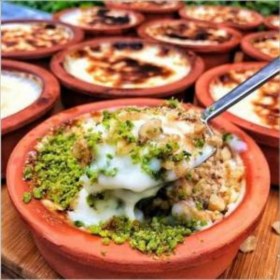 Resim Elizi Çömlekleri Toprak Güveç Sırlı 6'lı 280 ml 