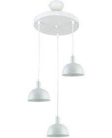 Resim Marley Özel Tasarım Modern Dekoratif Cafe Mutfak Salon Beyaz Renk 3 Lü Sarkıt Avize Diğer 