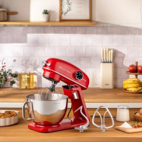 Resim Emsan Bella Gusto Elegant Stand Mikser Kırmızı 