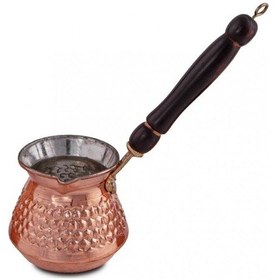 Resim Antepsepeti Bakır Zımbalı Cezve 3'lü Set 