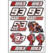 Resim A4 Sticker 033 Tek Paket Çoklu Sticker Çok Renkli 