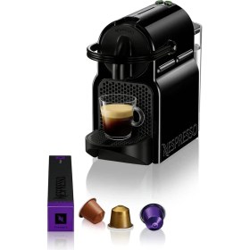 Resim Hepta Collection Nespresso D40 Inissia Kapsüllü Kahve Makinesi, Siyah 